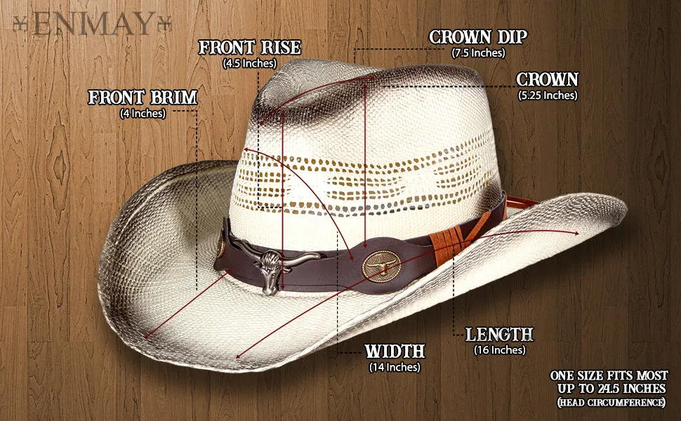 Lasso Red Bandit Cowboy Hat