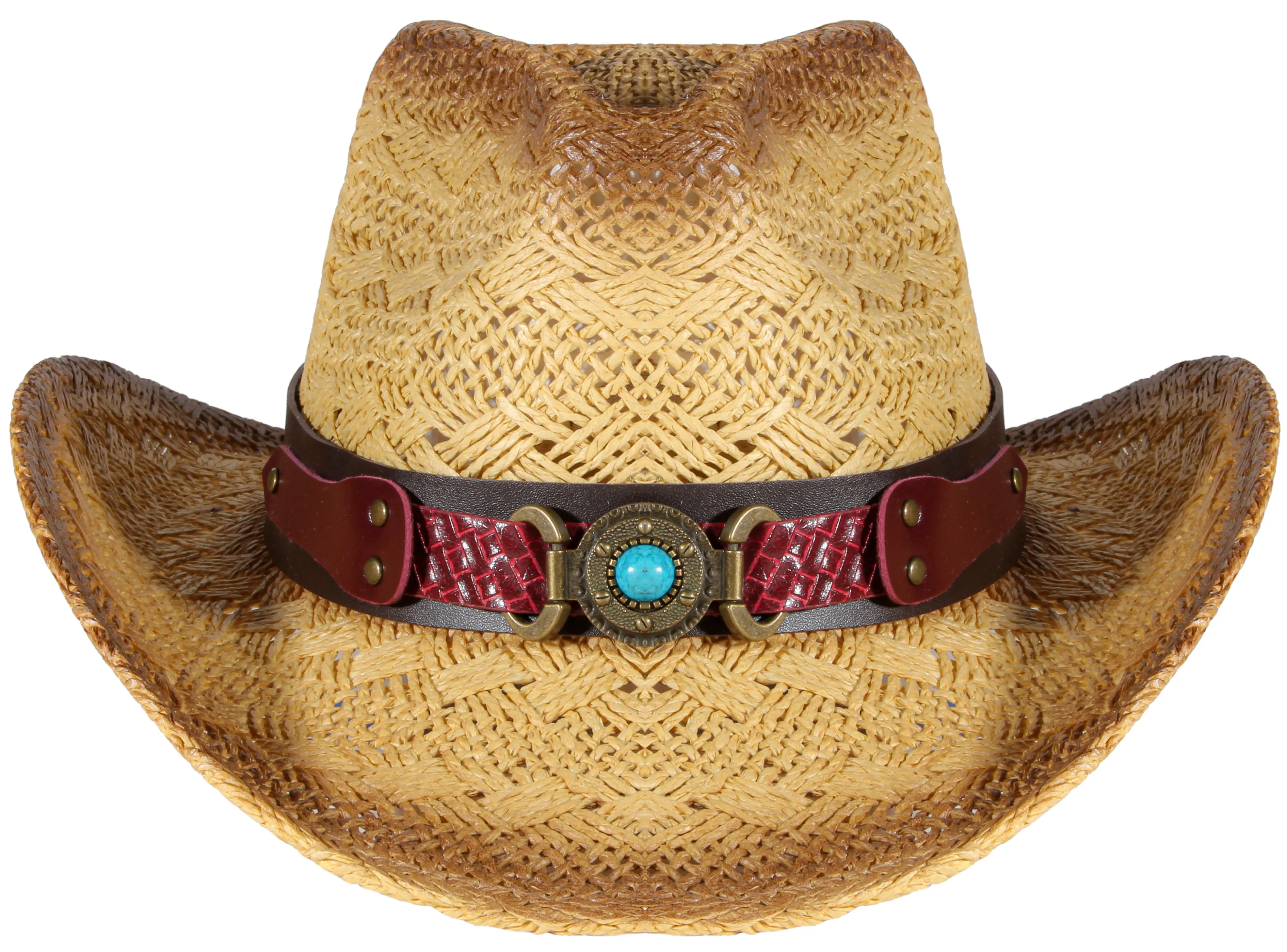 Lasso Red Bandit Cowboy Hat