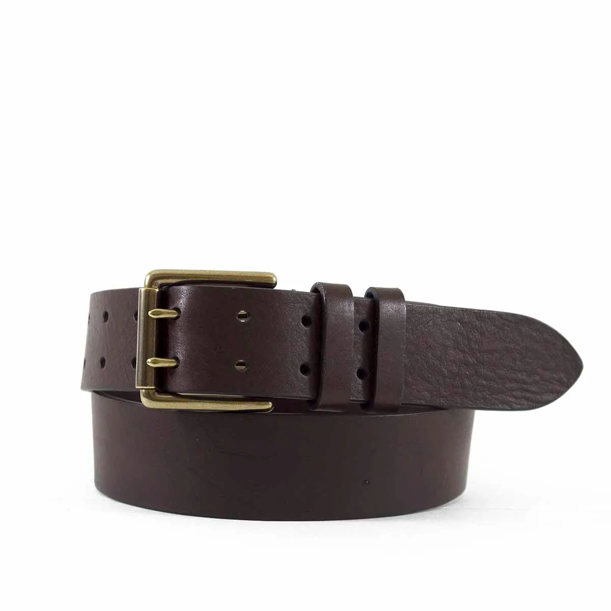 Leather Jean Belt with Two-Holes