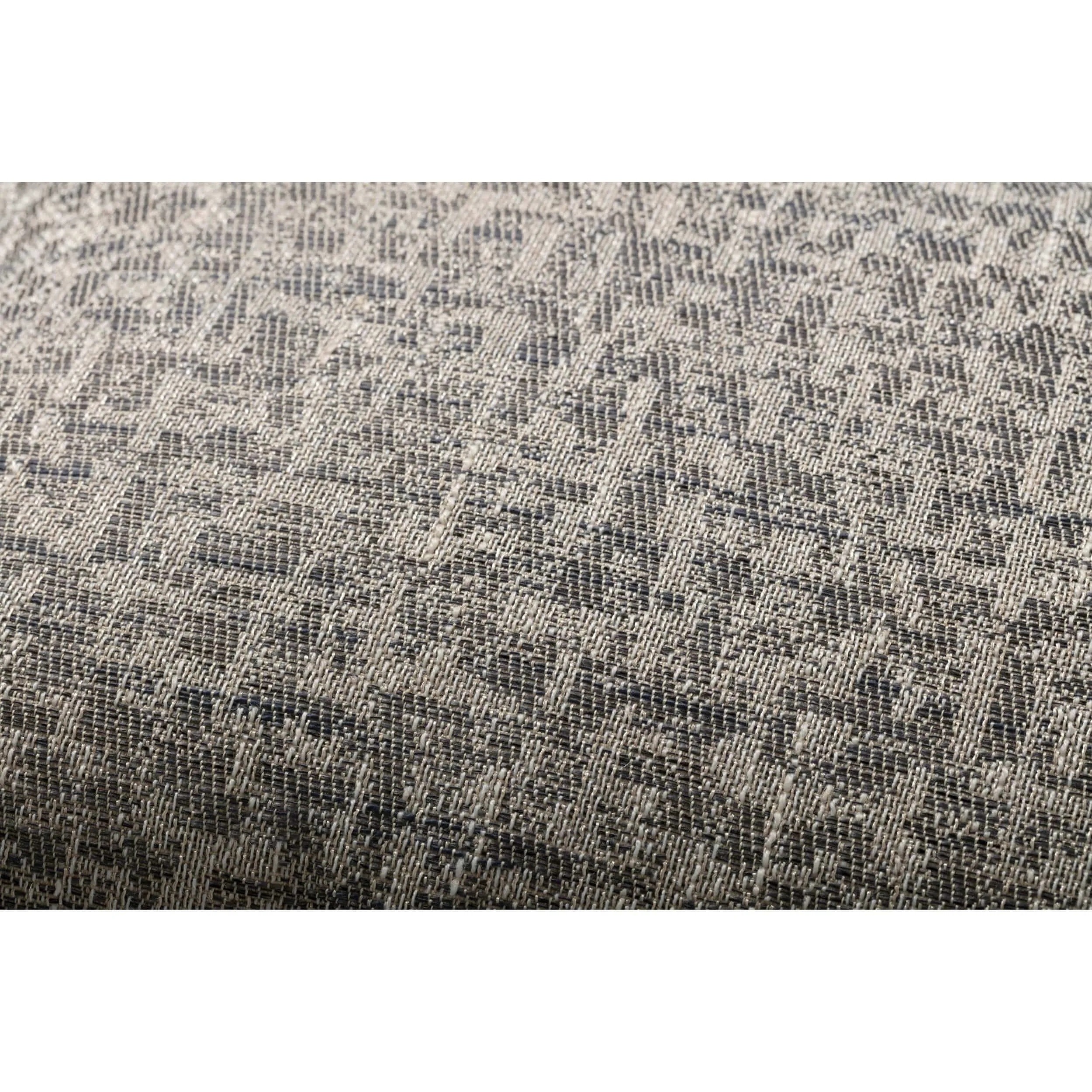 Loloi Jacquard Woven Pillow, Grey