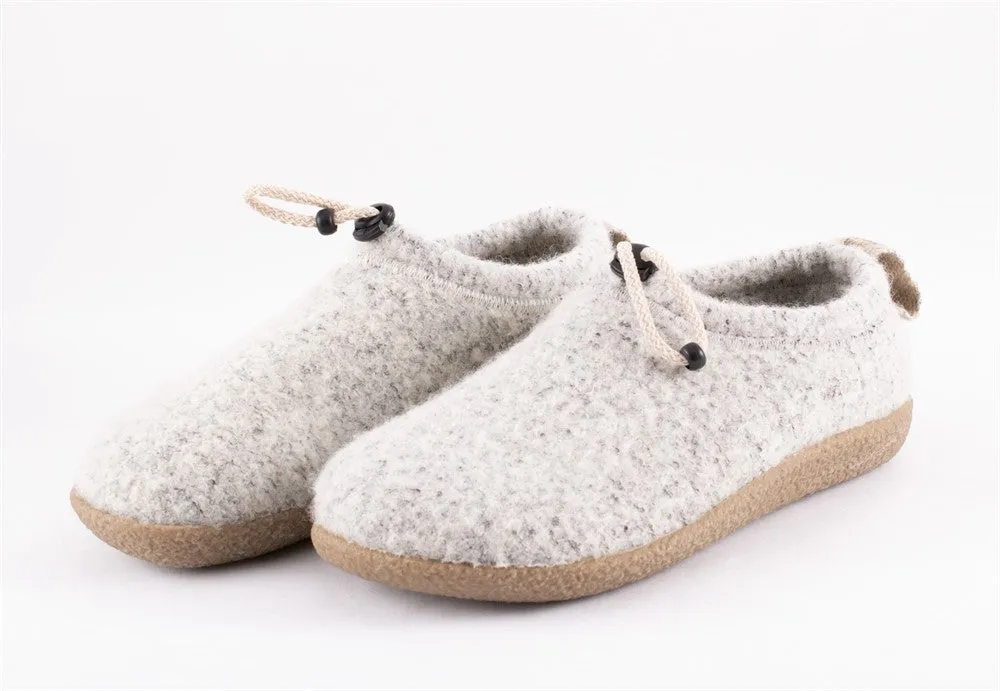 MAGDA Women's Wool Slipper with Hard Sole | Shepherd of Sweden