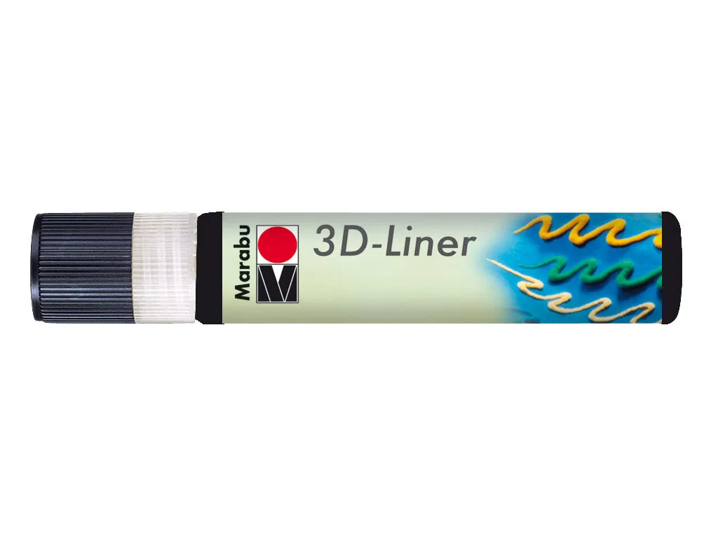 Marabu 3D-Liner, 673 3D-Black, 25 Ml