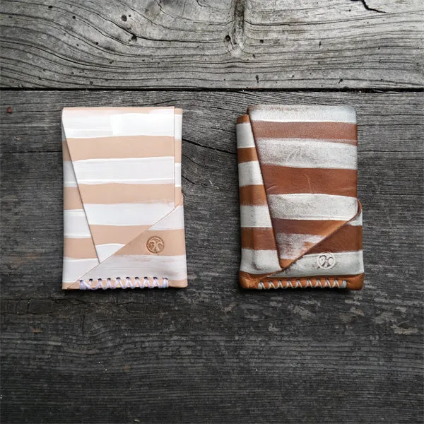 McGraw Wallet – Painted Stripes