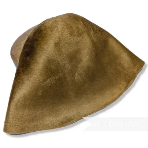 Melusine Vintage Fur Felt Cone Hood Hat Body - Beige & Browns