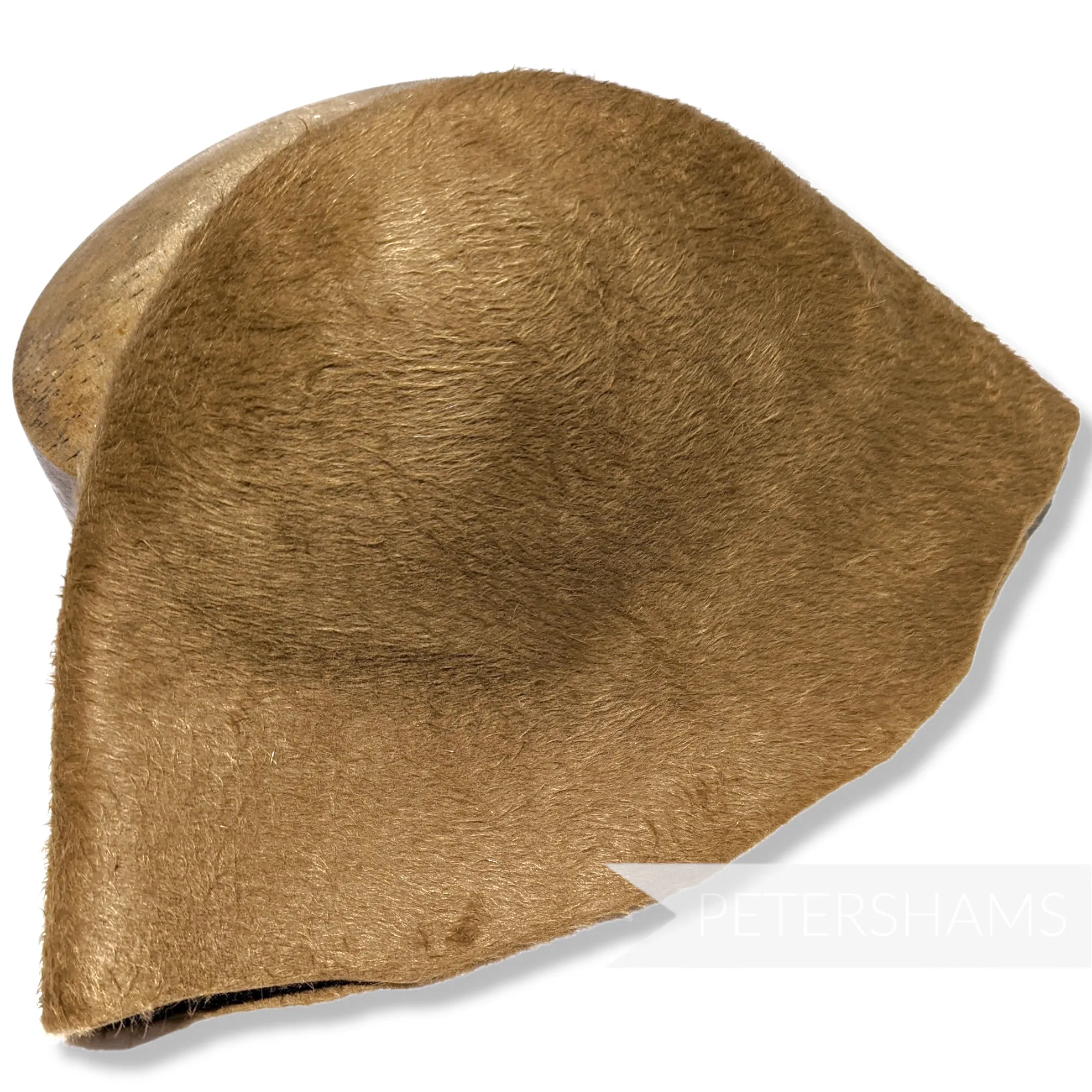 Melusine Vintage Fur Felt Cone Hood Hat Body - Beige & Browns