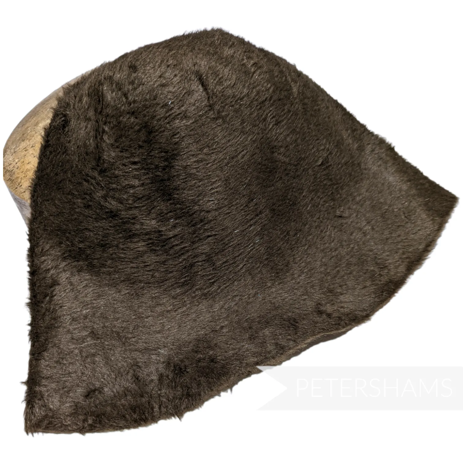 Melusine Vintage Fur Felt Cone Hood Hat Body - Beige & Browns