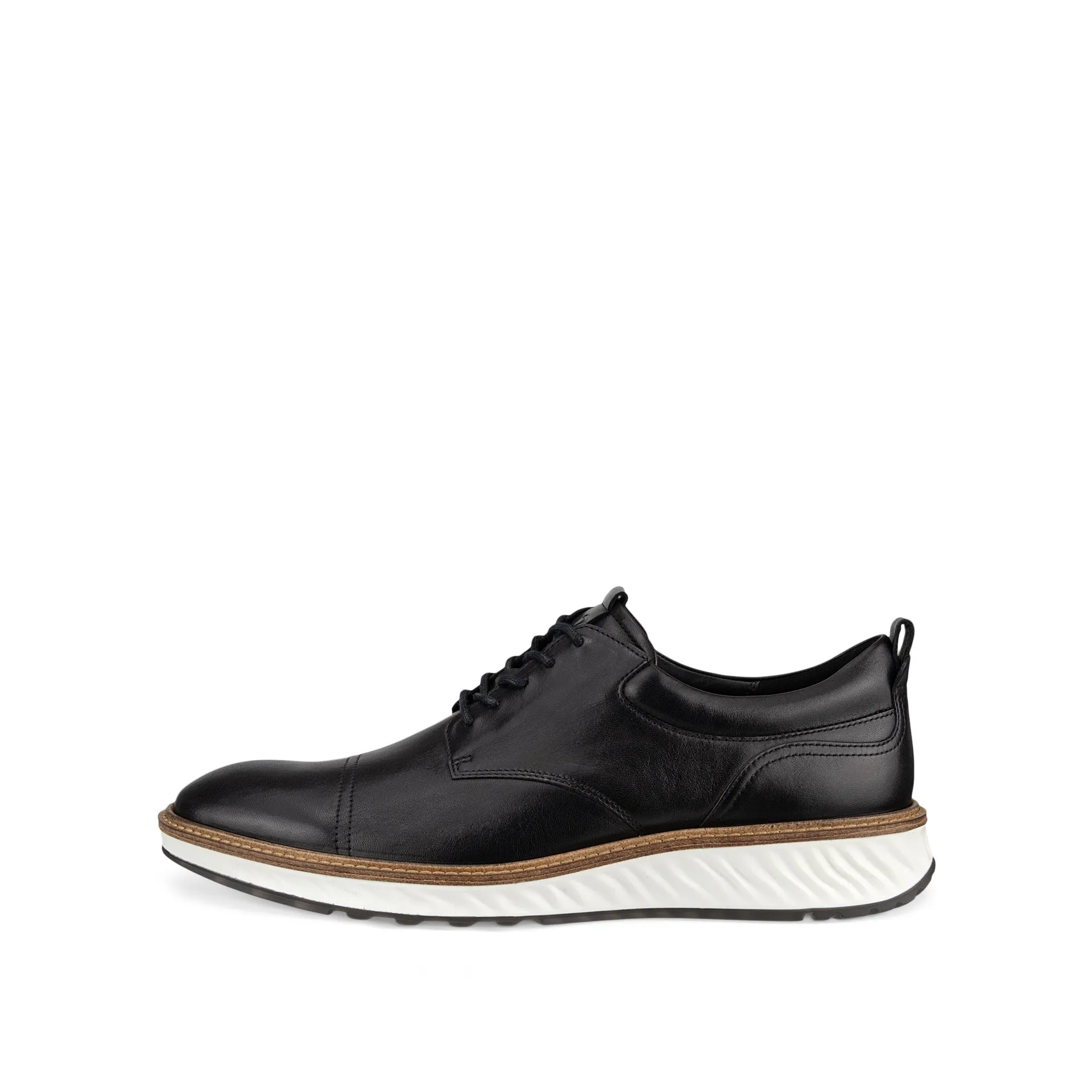 Men's Ecco St.1 Hybrid Derby Shoe Color: Black