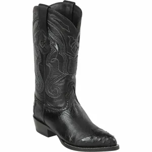 Men's Wild West Smooth Ostrich Skin J Toe Boot 2990405