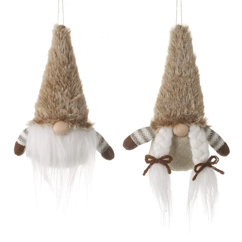 Mr & Mrs Woodland Gonk Tree Decoration