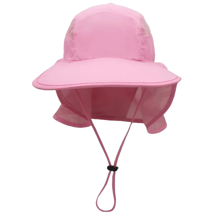 Multi-Functional Wide-Brimmed UV Sun Hat with Neck Protection - SF0388