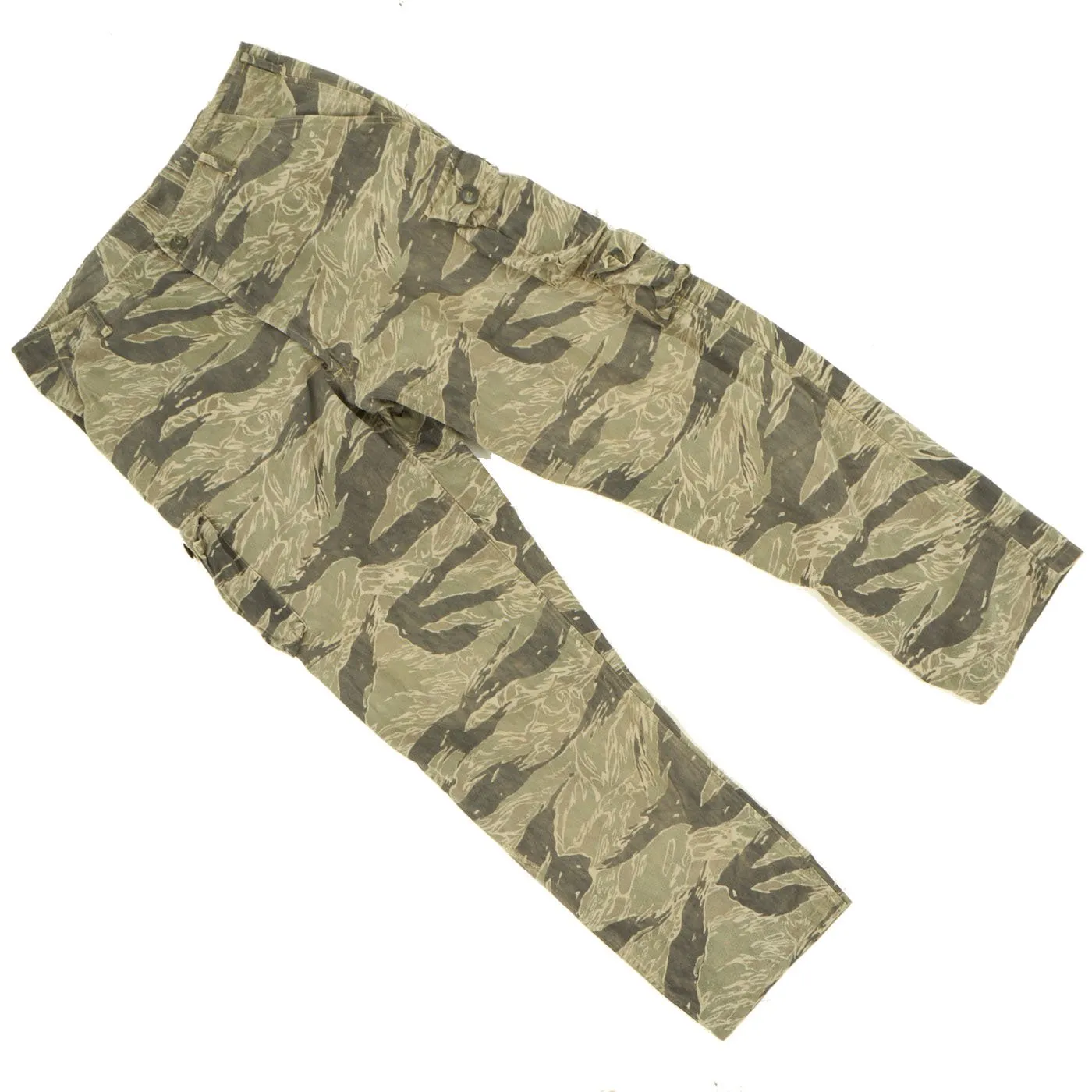 Original U.S. Vietnam War Japanese Made MACV-SOG Special Forces Tiger Stripe Camouflage Fatigue Uniform