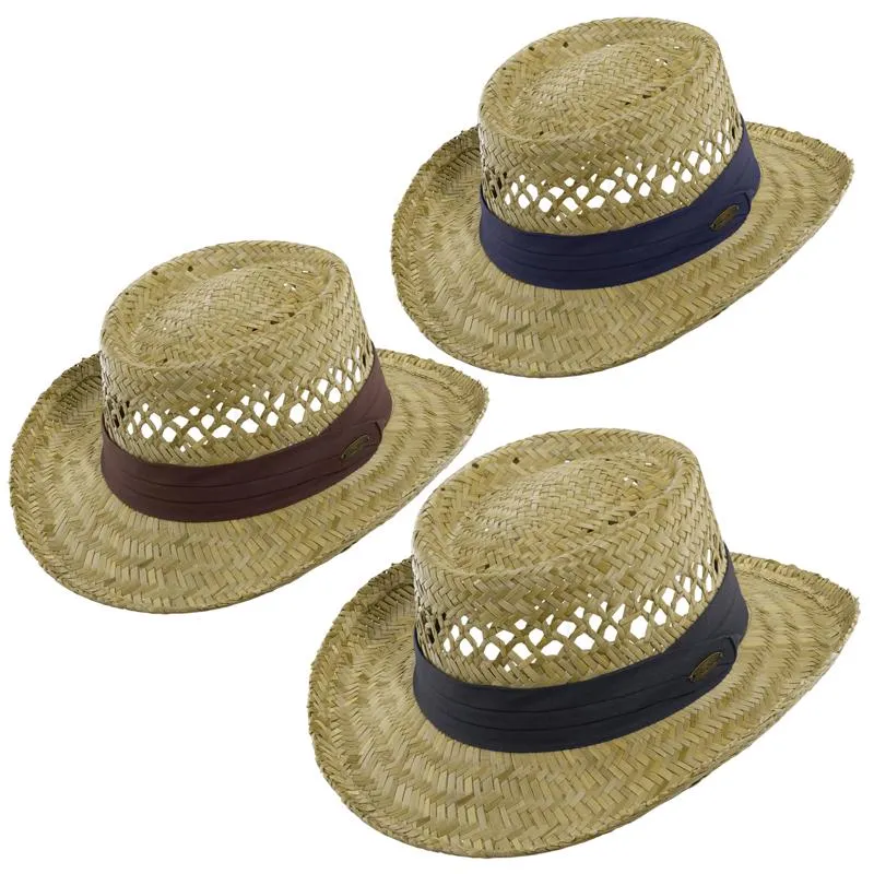 Panama Jack Gambler Hat Assorted One Size Fits Most