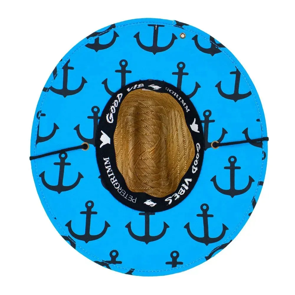 Peter Grimm Anchor - Children's Straw Lifeguard Hat