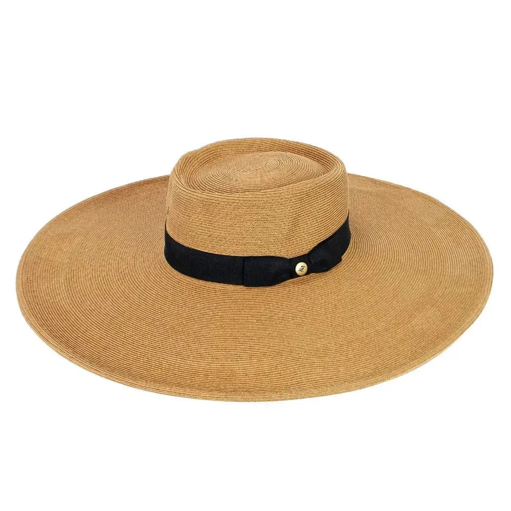 Peter Grimm Arianna - Womens Wide Brim Straw Sun Hat