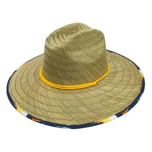 Peter Grimm Florida Night - Rye Straw Lifeguard Hat