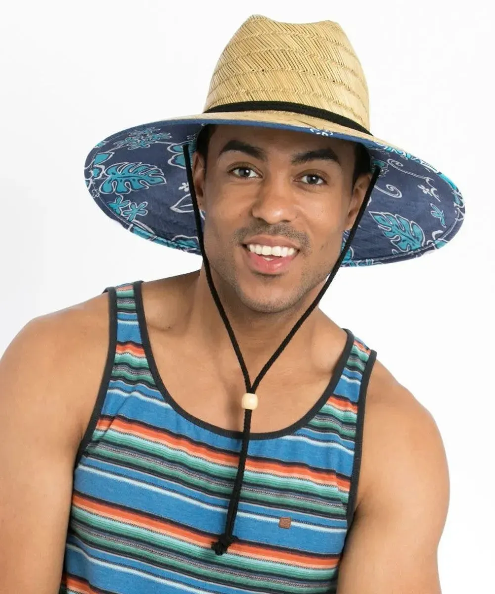 Peter Grimm Makaha - Rye Straw Lifeguard Hat