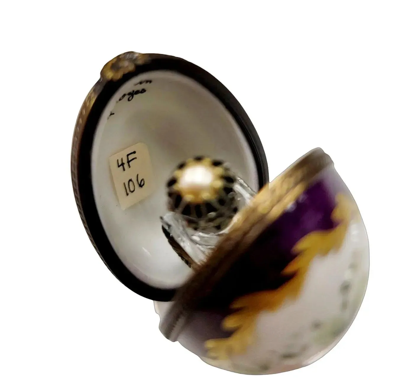 Purple Egg Perfume Gold