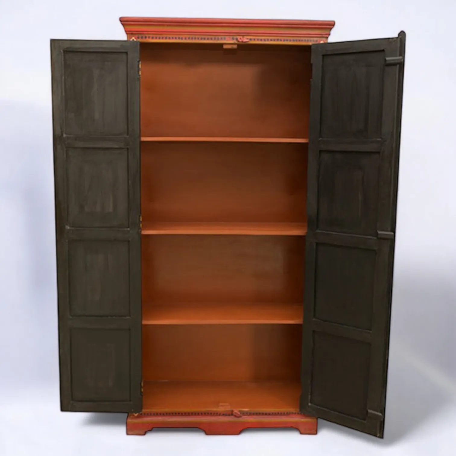 Rajasthani Traditional Solid Wood Wardrobe