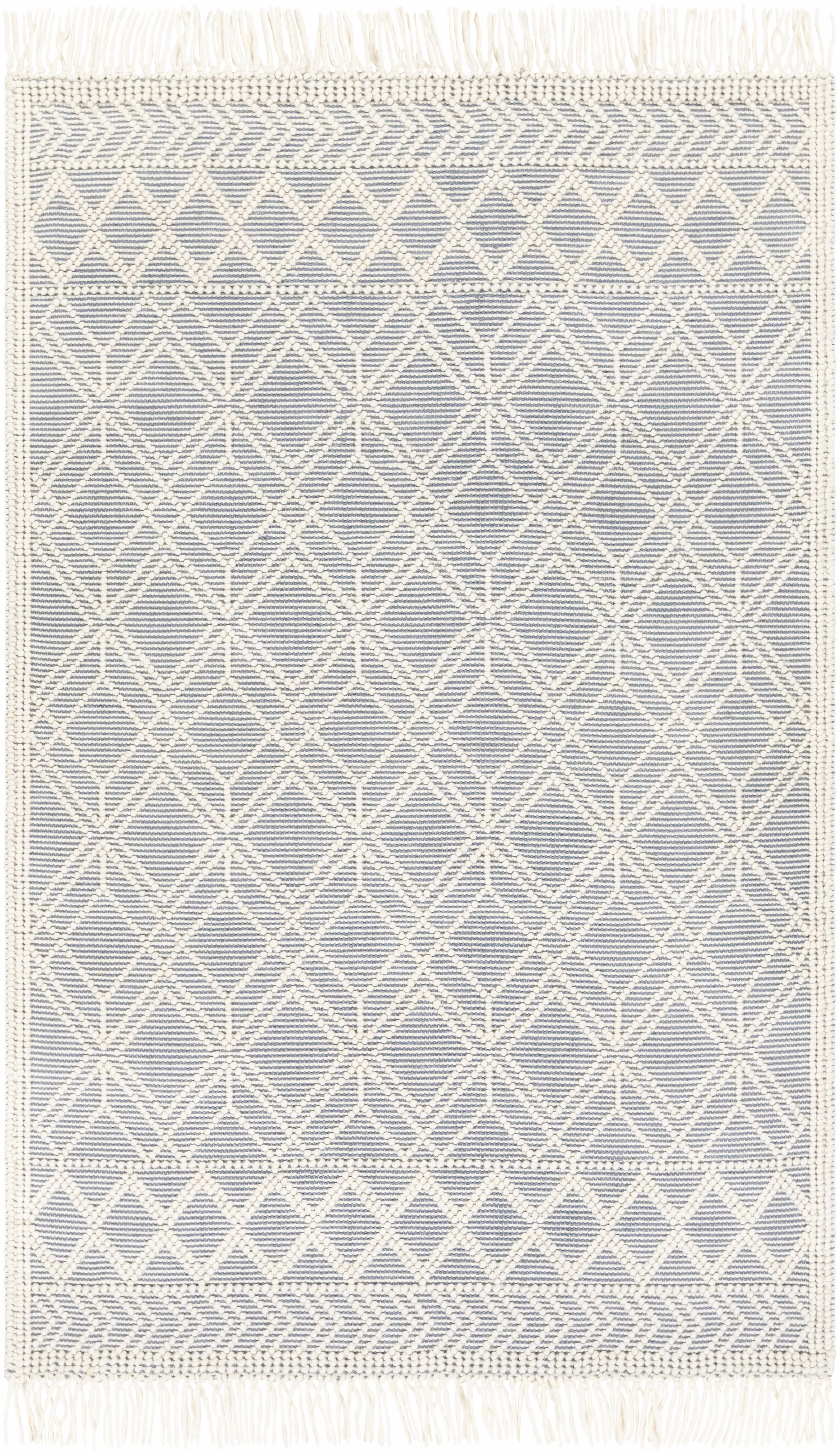 Ramsbury Ivory & Blue Area Rug