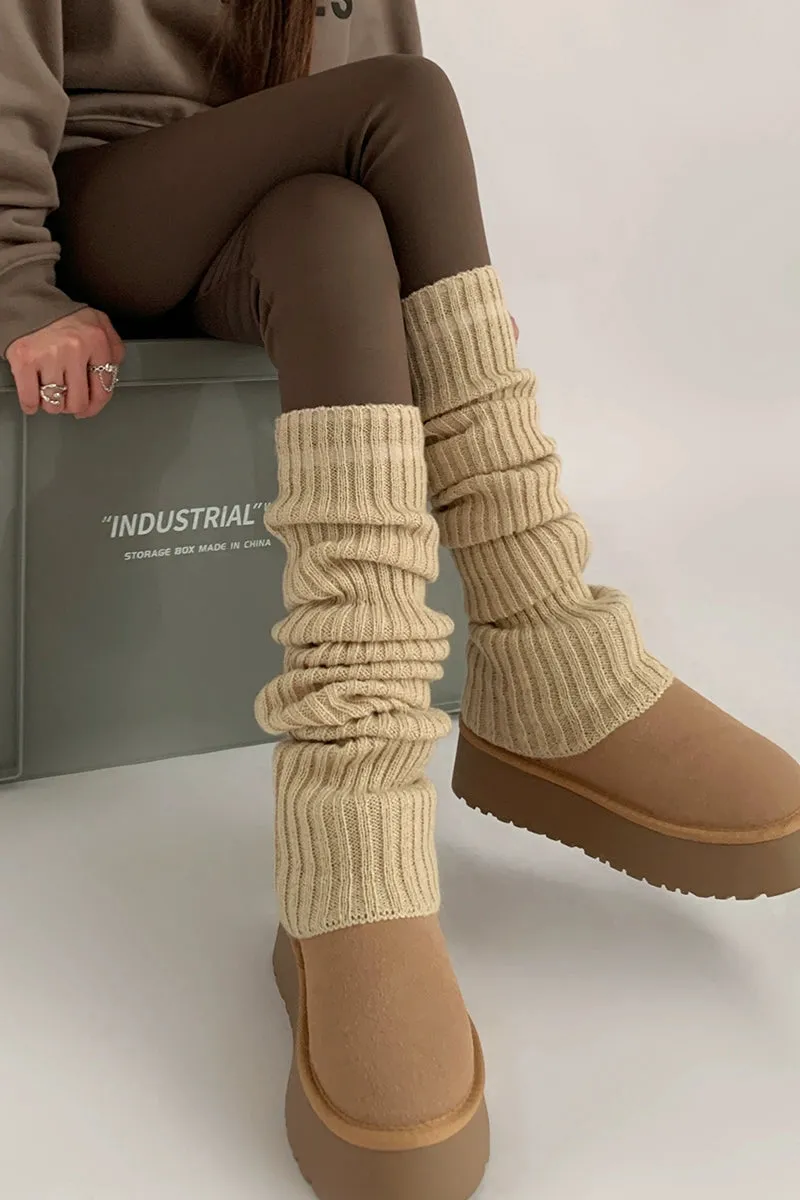 Ruthie Knitted Leg Warmer