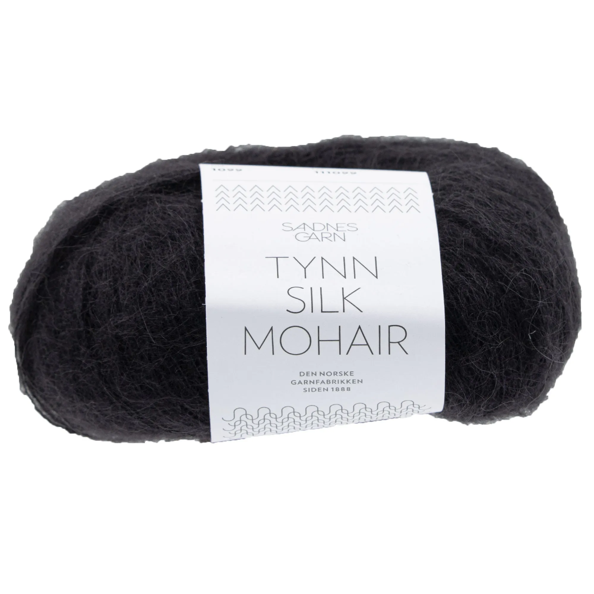 Sandnes Garn  Tynn Silk Mohair Yarn - 1099 Black