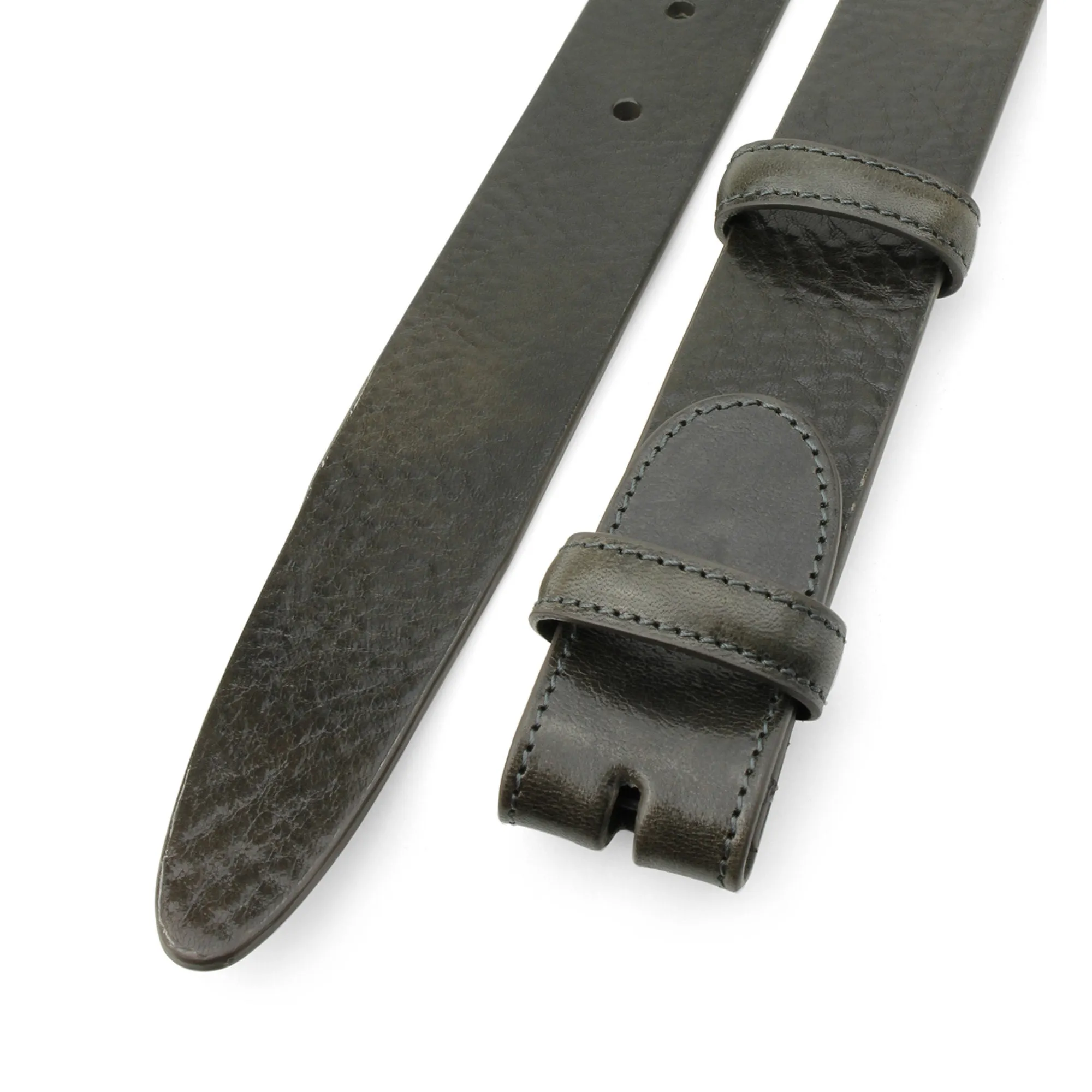 Smooth Narrow Supple Belt Strap