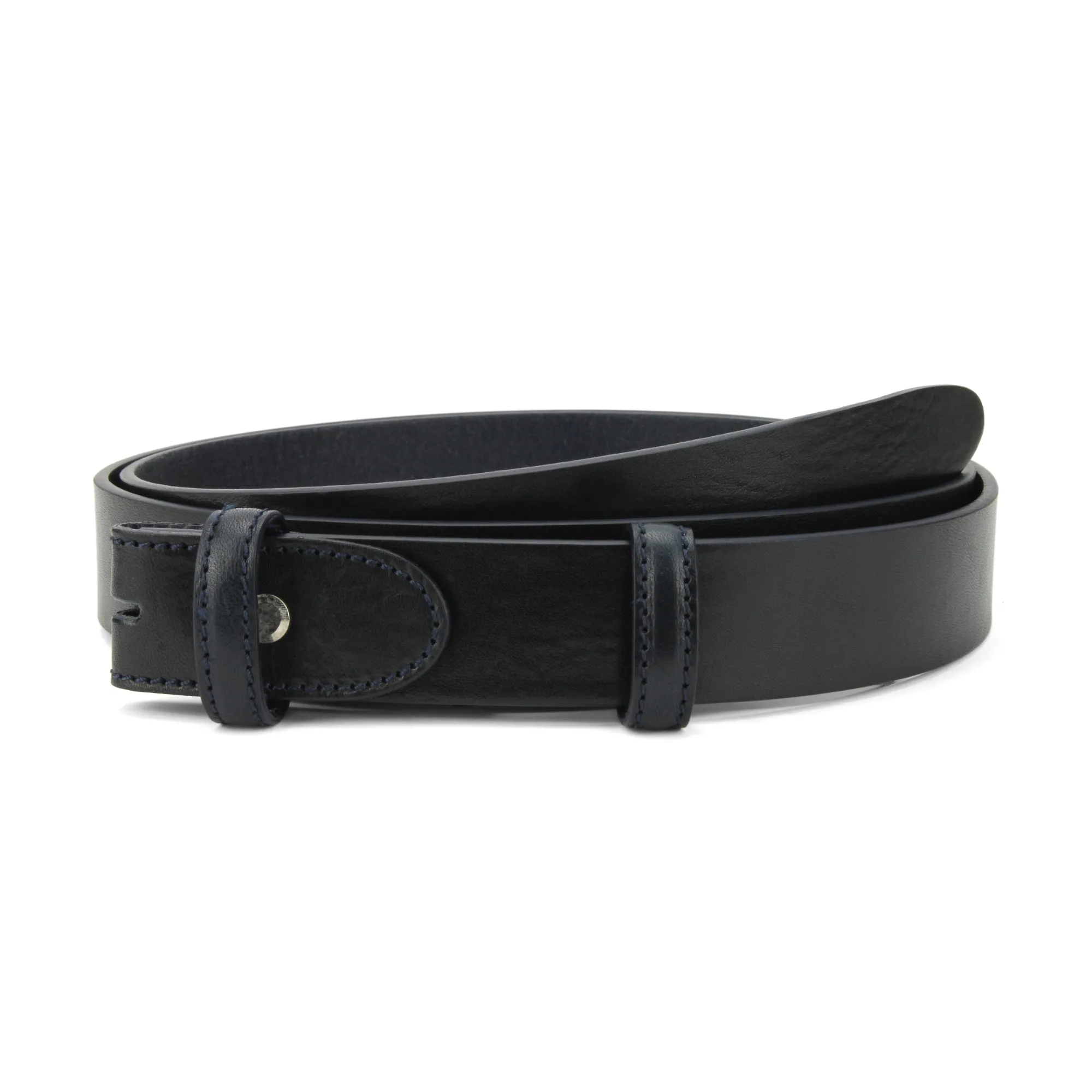 Smooth Narrow Supple Belt Strap