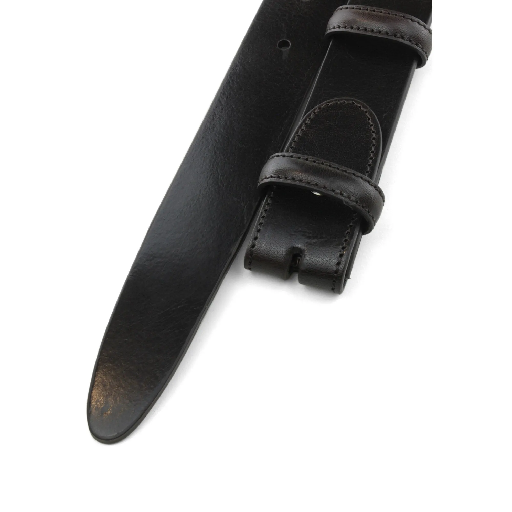 Smooth Narrow Supple Belt Strap