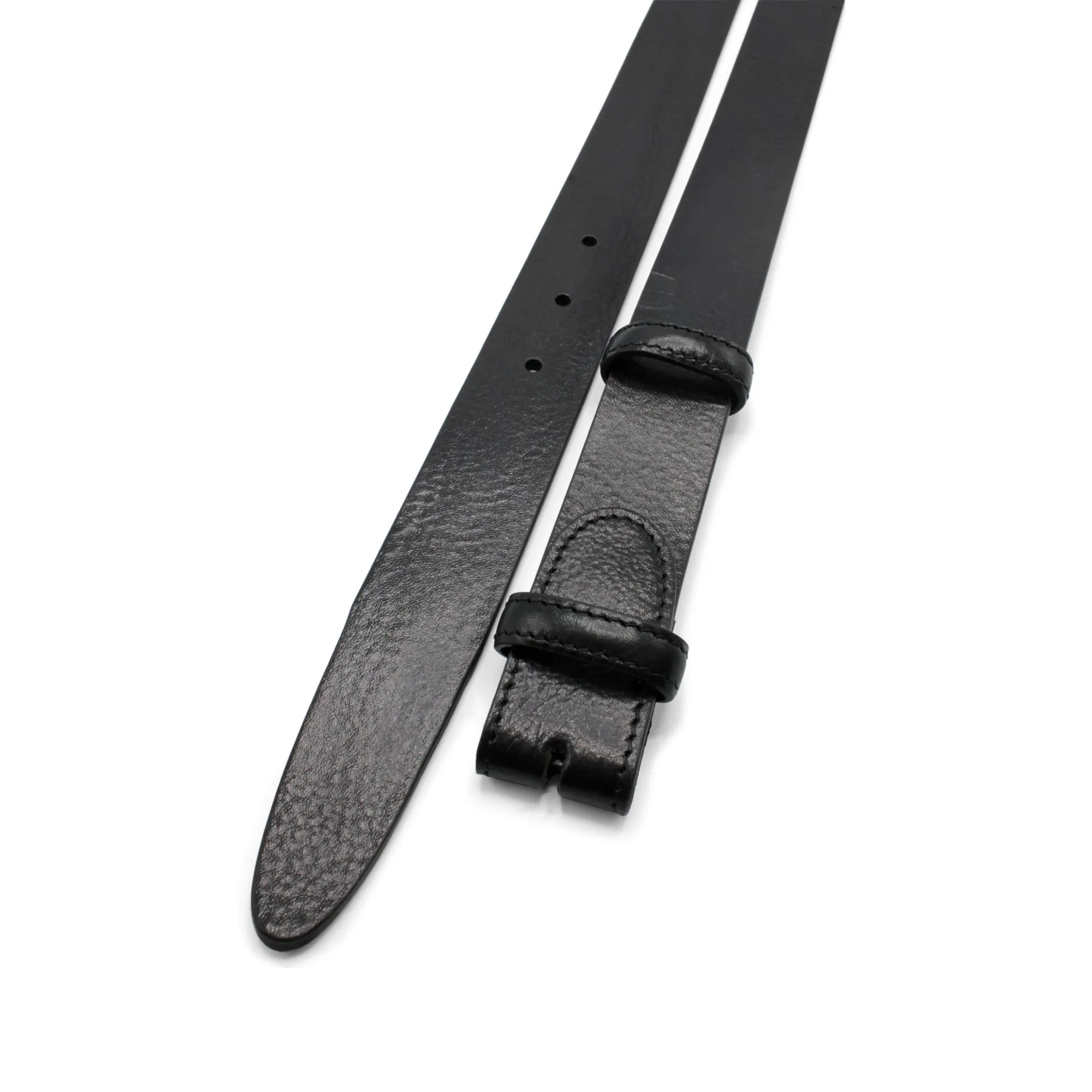 Smooth Narrow Supple Belt Strap