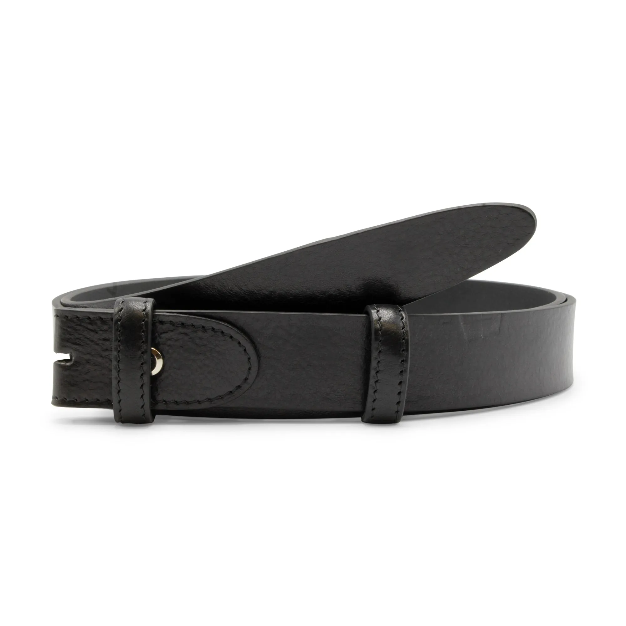 Smooth Narrow Supple Belt Strap