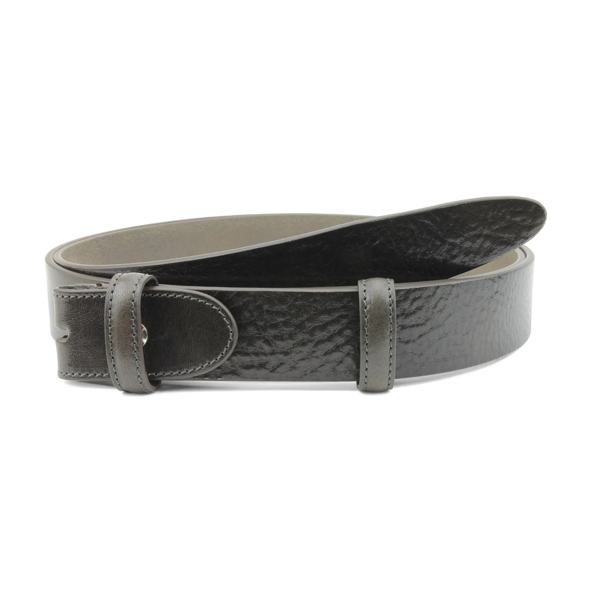 Smooth Narrow Supple Belt Strap