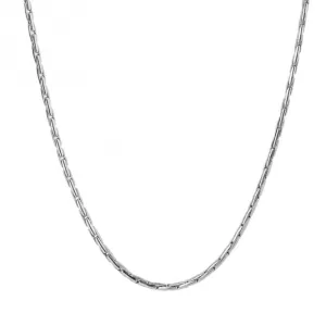 Stainless Steel Elongated 56cm Cardano Chain Necklace N4566