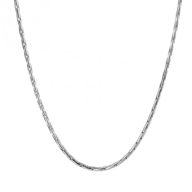 Stainless Steel Elongated 56cm Cardano Chain Necklace N4566