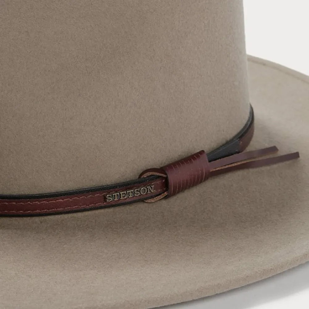 Stetson Crushable Wool Hat Bozeman Mushroom