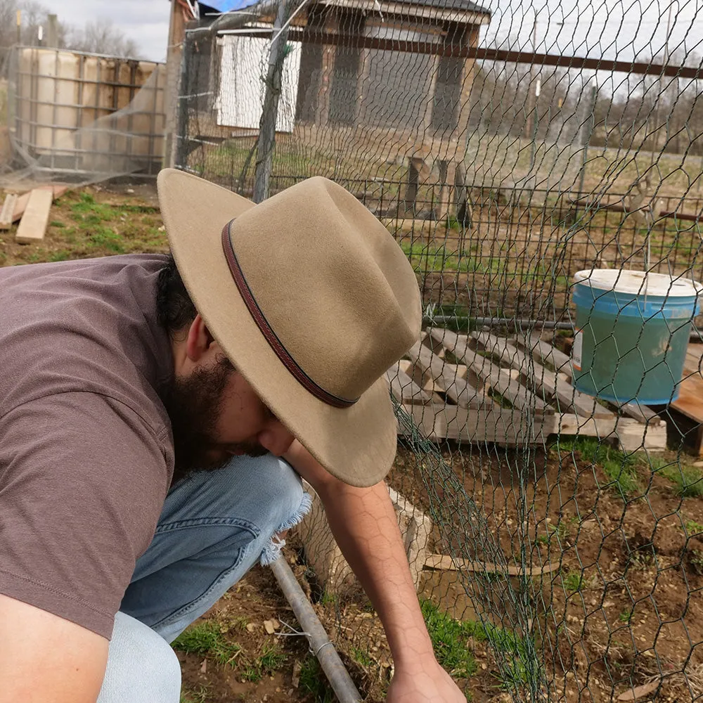 Stetson Crushable Wool Hat Bozeman Mushroom