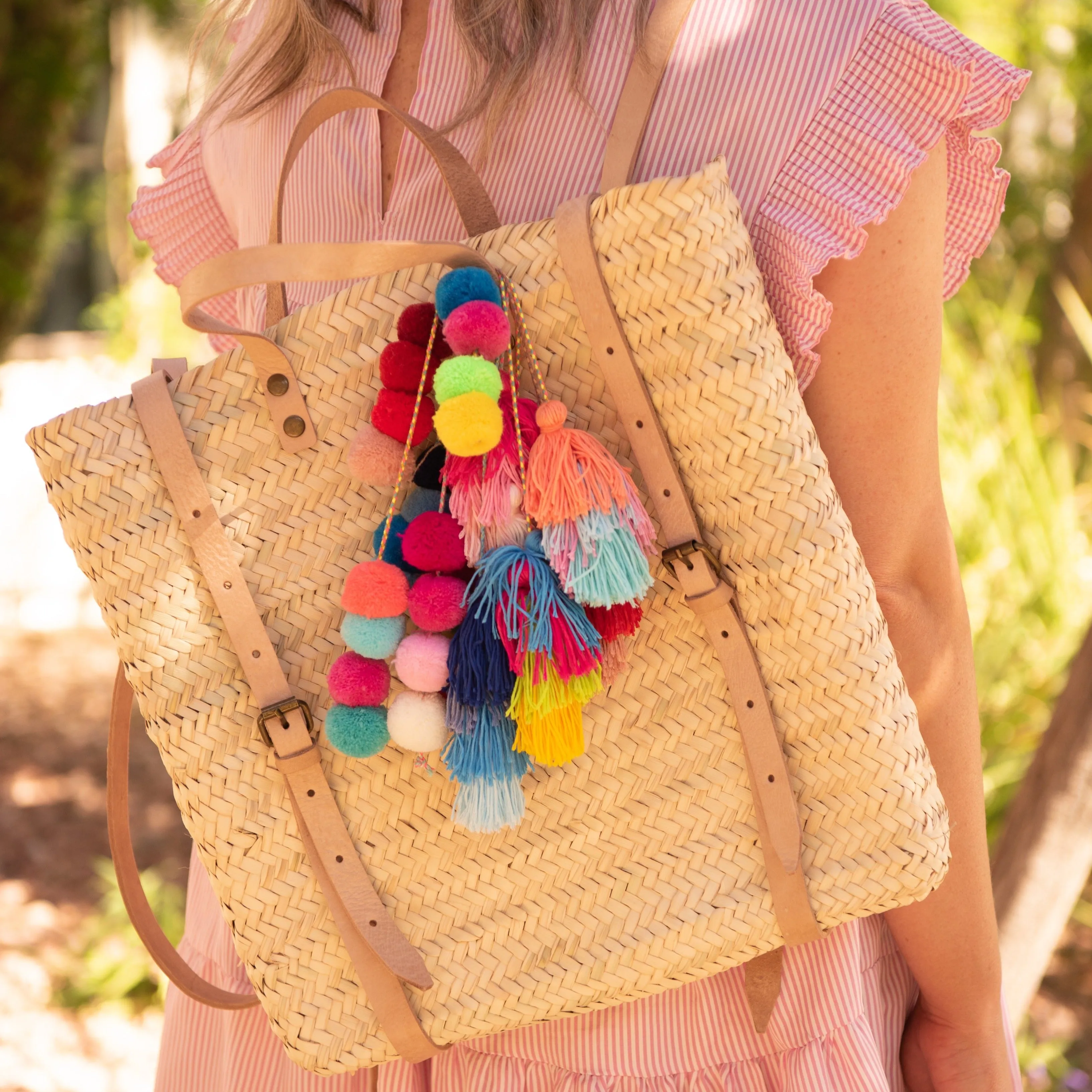 Straw Backpack