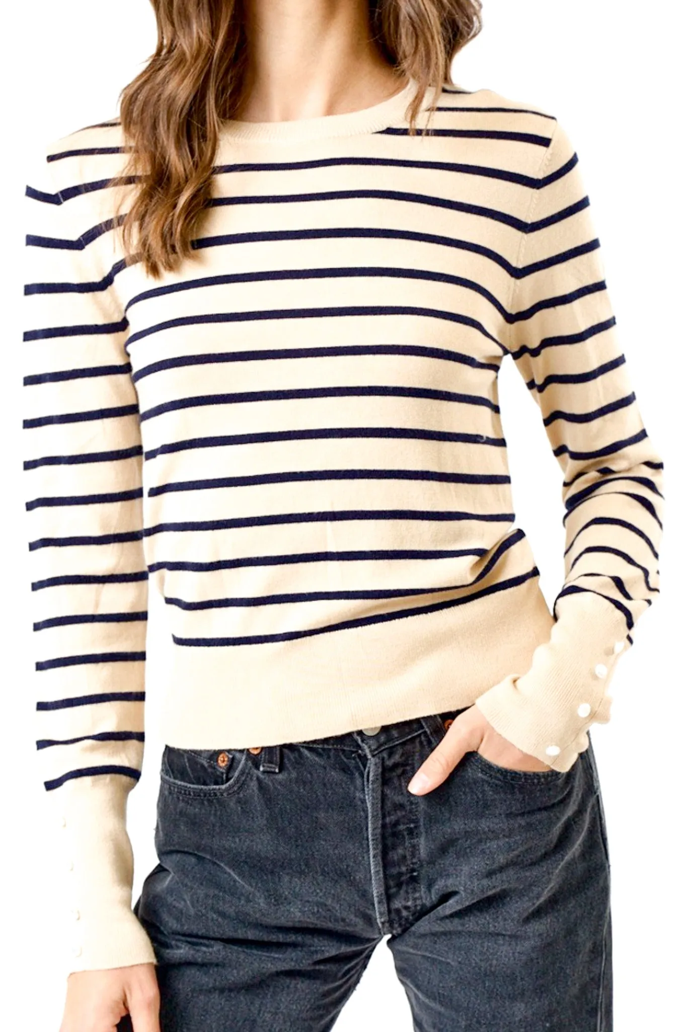 Sur la Plage Striped Sweater