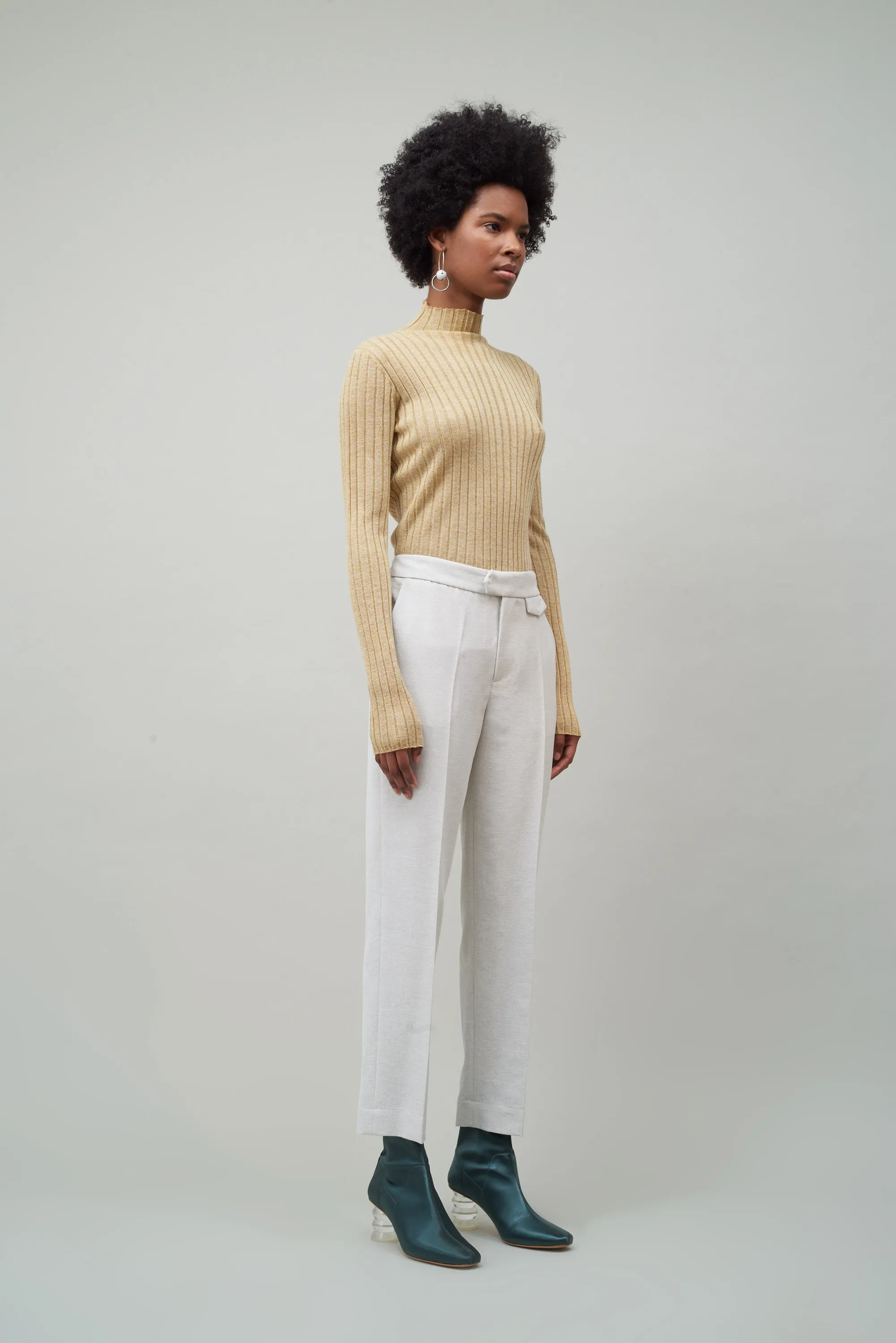 TAPERED PANT - NATURAL