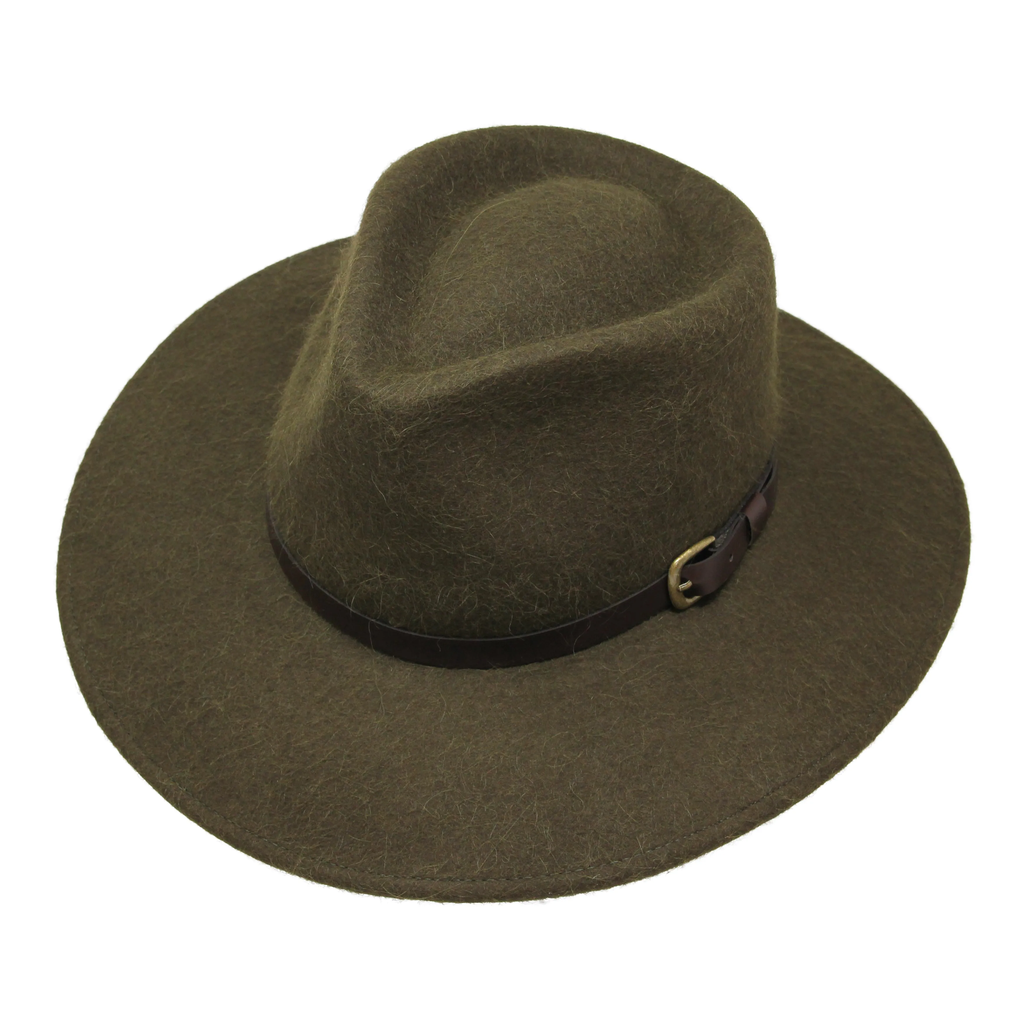 The Lewis - Alpaca Felt Wide Brim Fedora