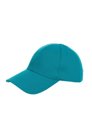 Unisex Zayne Cotton Ball Cap  |  Tahitian Teal