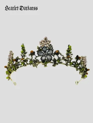 Victoria Crown Pearl Headpiece for Princess