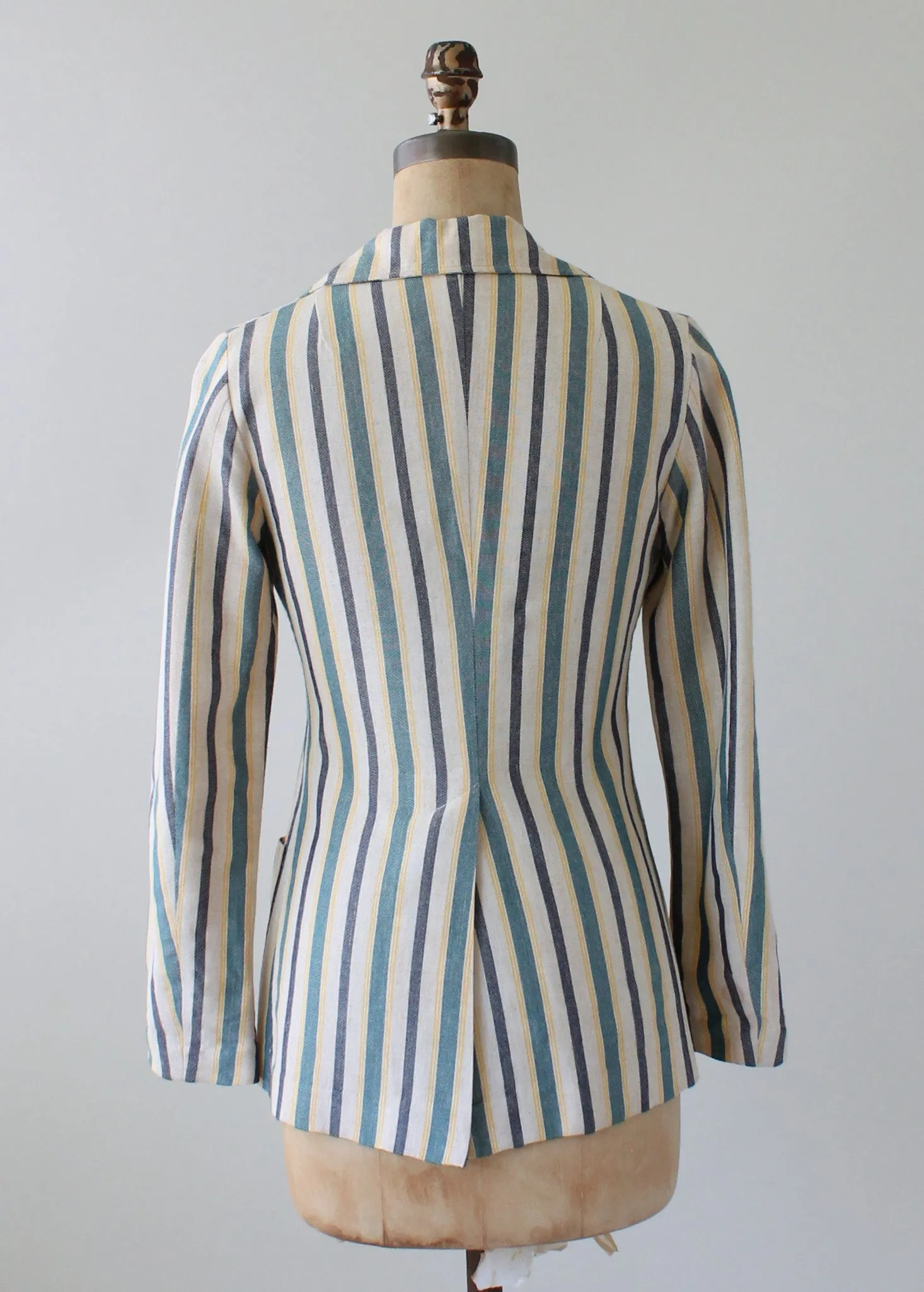 Vintage 1960s French Striped Jacket