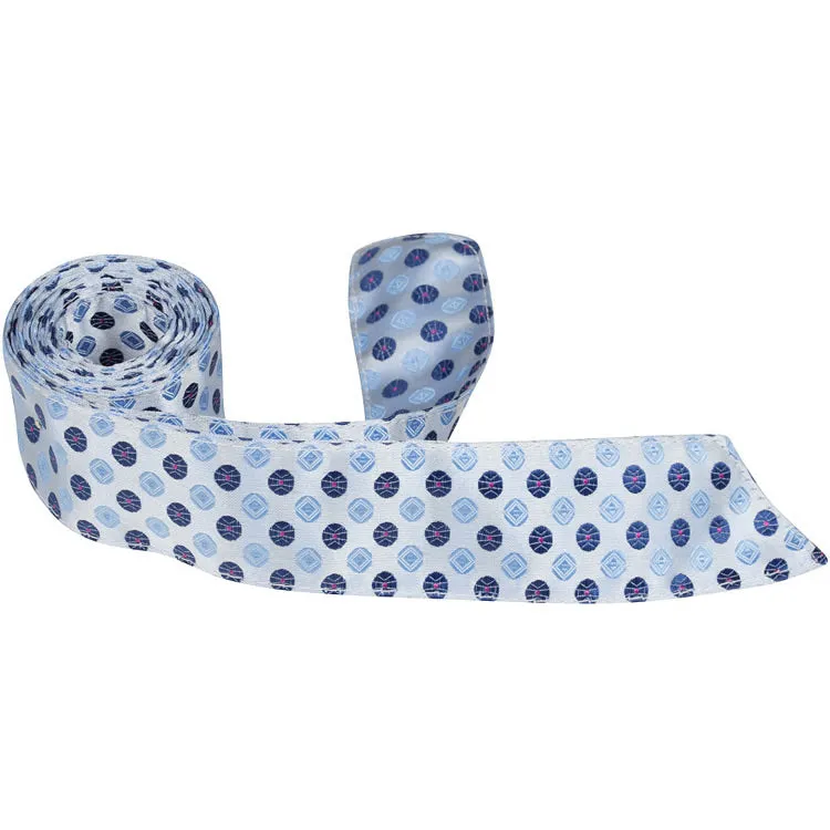 XB21 - Multi Blue Polka Dot - Standard Width