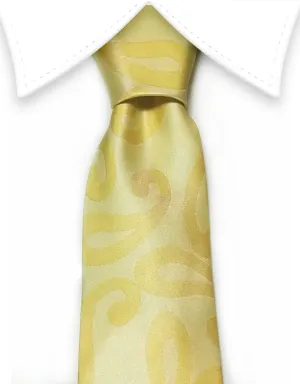 Yellow Paisley Tie